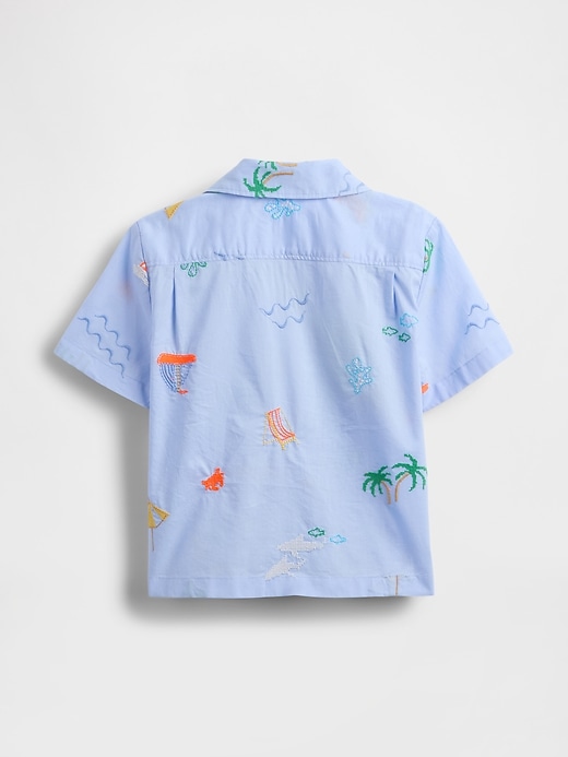 baby- und kleinkind-cabana-shirt aus bio-baumwolle