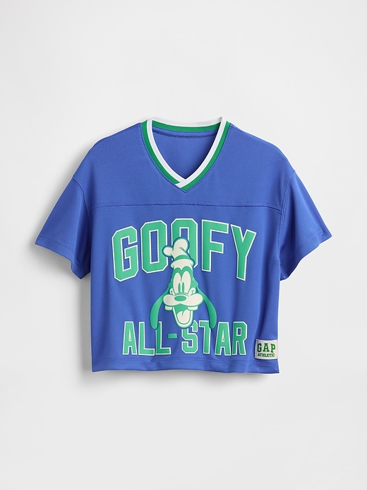 gap × disney baby kleinkind t-shirt aus recyceltem mesh-jersey