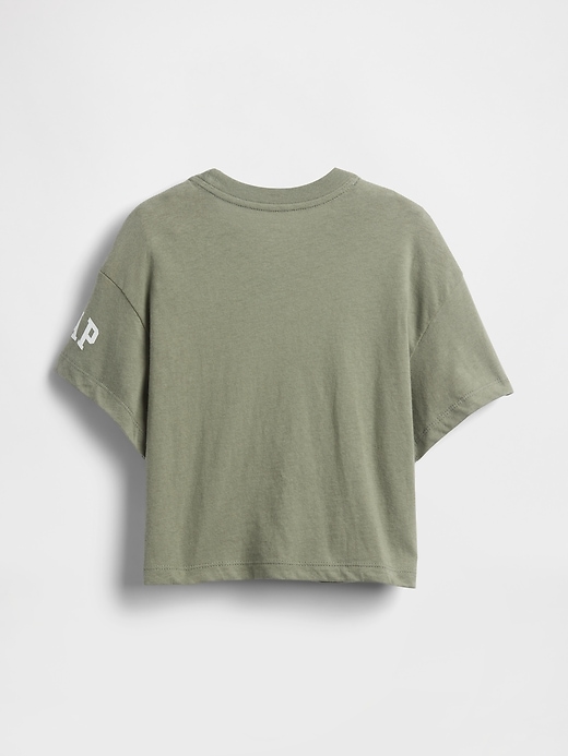 oversize-t-shirt mit grafikprint für babys und kleinkinder