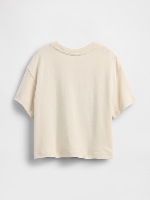 oversize-t-shirt mit grafikprint für babys und kleinkinder