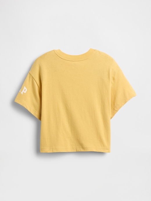 oversize-t-shirt mit grafikprint für babys und kleinkinder