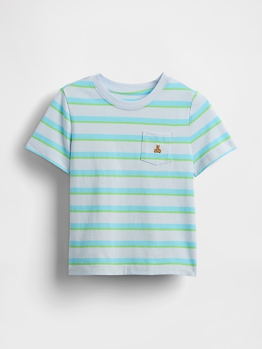 baby- und kleinkind-t-shirt mit tasche zum kombinieren