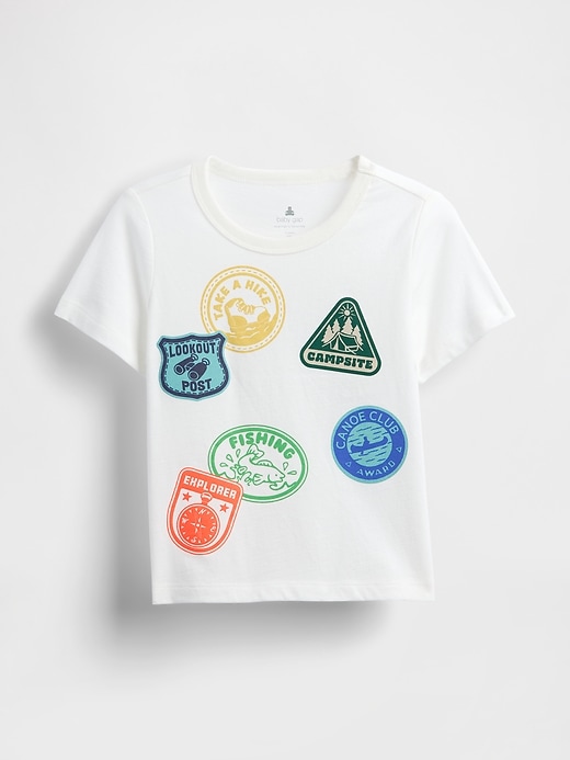 baby- und kleinkind-t-shirt mit mix-and-match-grafik
