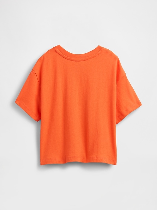 oversize-t-shirt mit grafikprint für babys und kleinkinder