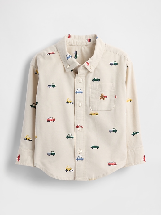 baby- und kleinkind-oversize-oxfordhemd