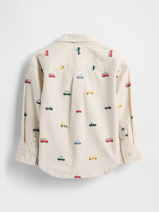 baby- und kleinkind-oversize-oxfordhemd