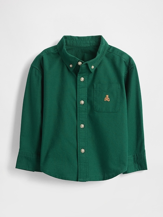 baby- und kleinkind-oversize-oxfordhemd