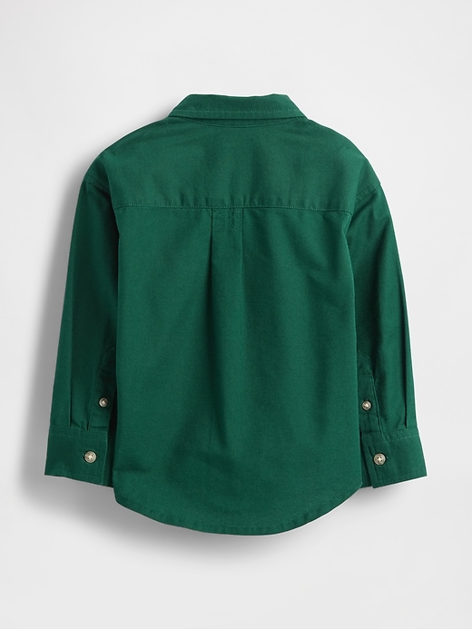 baby- und kleinkind-oversize-oxfordhemd