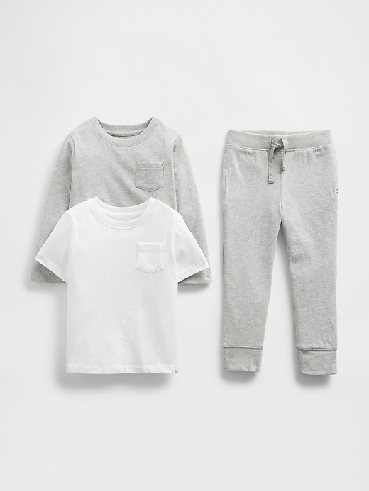 baby- und kleinkind-outfit-set zum kombinieren