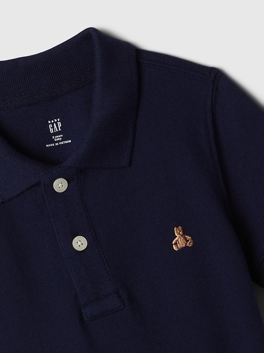 baby- und kleinkind-piqué-poloshirt