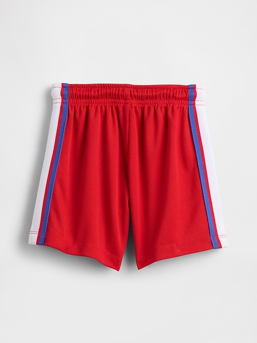 gap × disney baby- und kleinkind-shorts aus recyceltem mesh