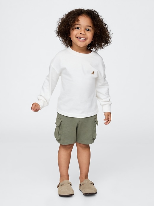 baby- und kleinkind-mix--match-shorts im vintage-stil