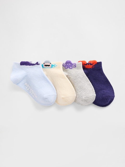 baby- und kleinkind-sneakersocken 4er-pack