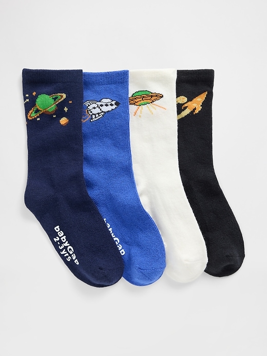 baby- und kleinkind-weltraum-socken 4er-pack