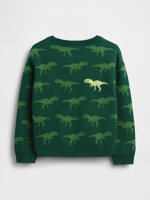 baby- und kleinkind-pullover mit rundhalsausschnitt