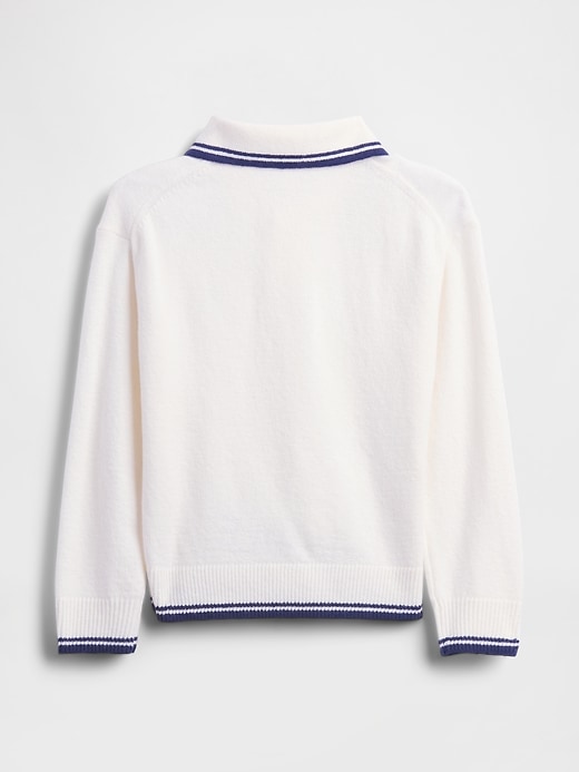 cashsoft polo-pullover für babys und kleinkinder