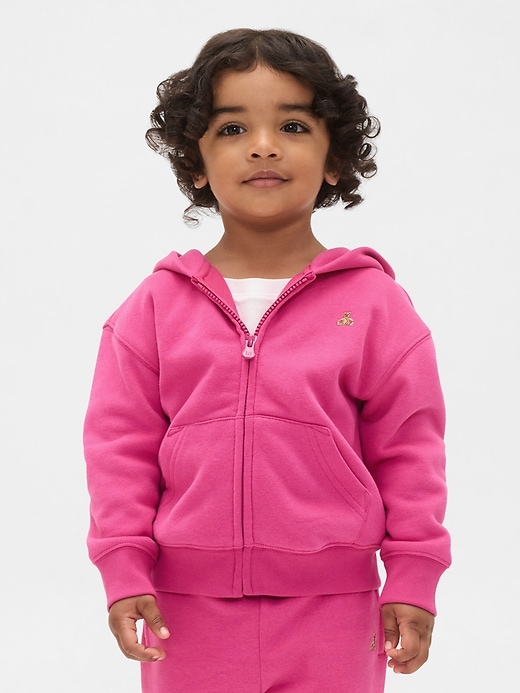 vintagesoft zip-hoodie für babys und kleinkinder