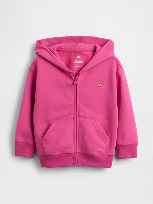vintagesoft zip-hoodie für babys und kleinkinder
