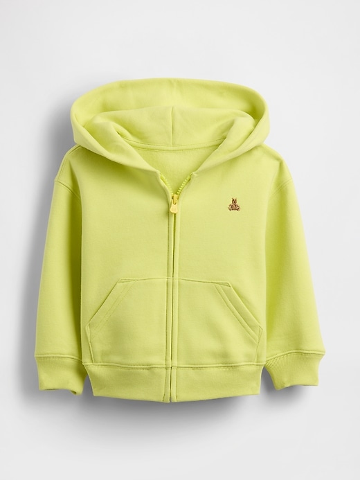 vintagesoft zip-hoodie für babys und kleinkinder