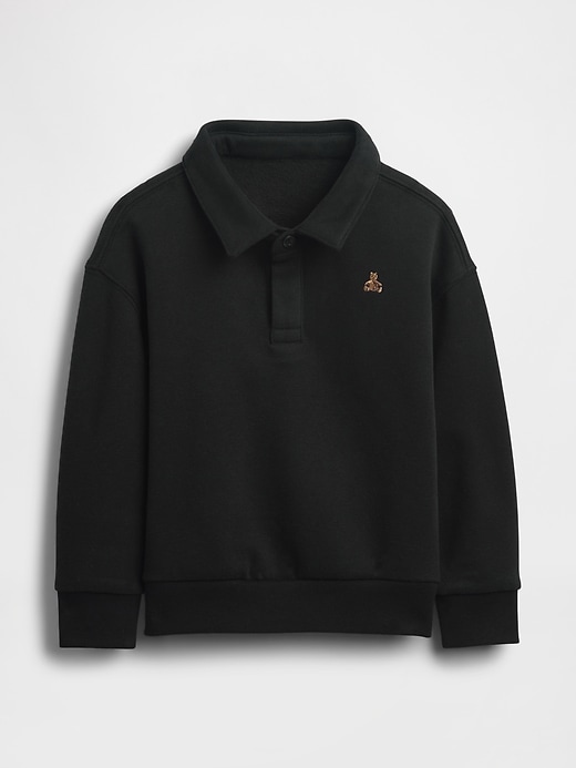 vintagesoft polo-sweatshirt für babys und kleinkinder