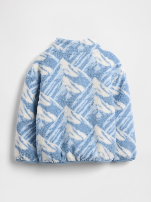 kuscheliger pullover mit viertelreißverschluss für babys und kleinkinder