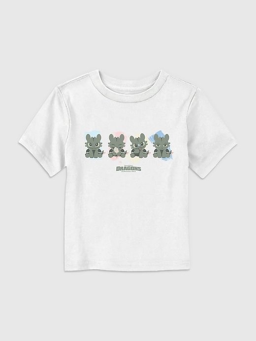 kleinkind-t-shirt mit grafik „drachenzähmen leicht gemacht – ohnezahns stimmungen
