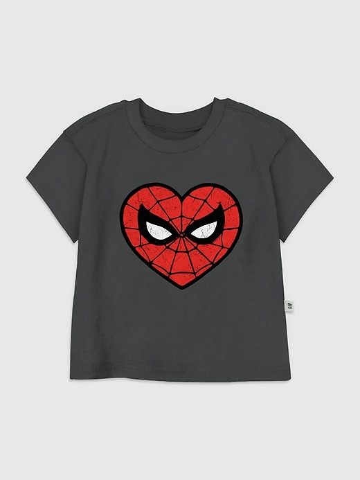 t-shirt mit spidey-herz-grafik für kleinkinder