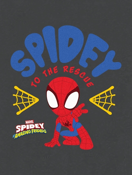 kleinkind-spidey und seine tollen freunde helden-grafik-t-shirt