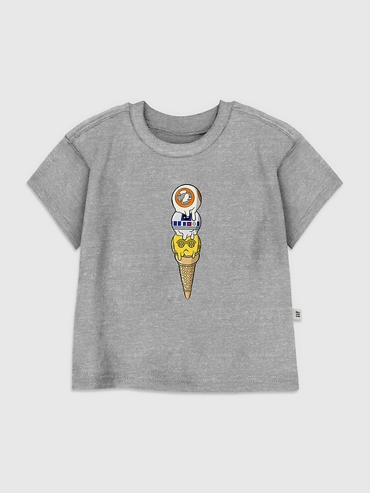 star wars droiden-kegel-grafik-t-shirt für kleinkinder