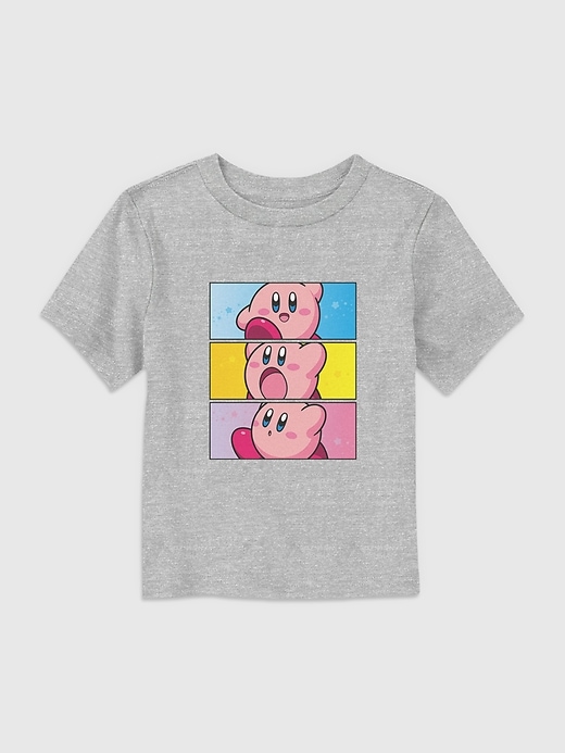 nintendo kirby panels grafik-t-shirt für kleinkinder