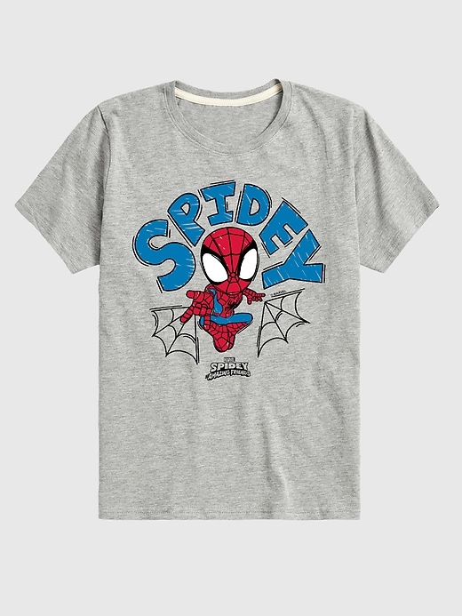 marvel spider-man doodle kurzarm-t-shirt für kleinkinder