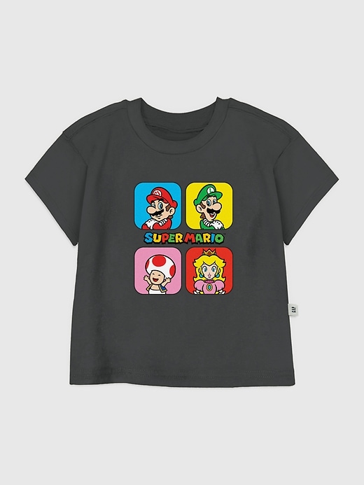 super mario box up grafik-t-shirt für kleinkinder