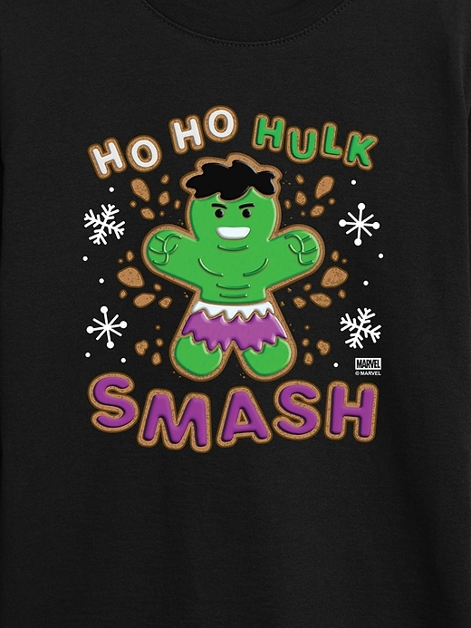 kleinkinder-t-shirt „hulk ho ho hulk smash langarmshirt