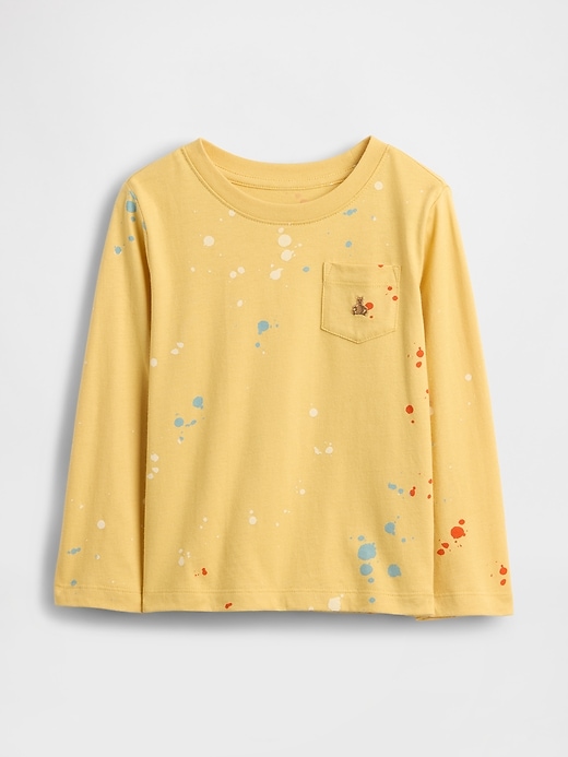 baby- und kleinkind-t-shirt mit tasche zum kombinieren
