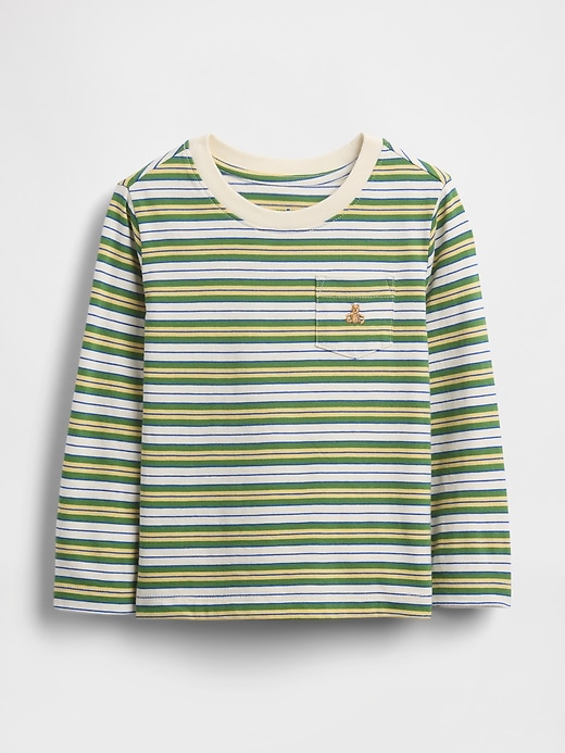 baby- und kleinkind-t-shirt mit tasche zum kombinieren