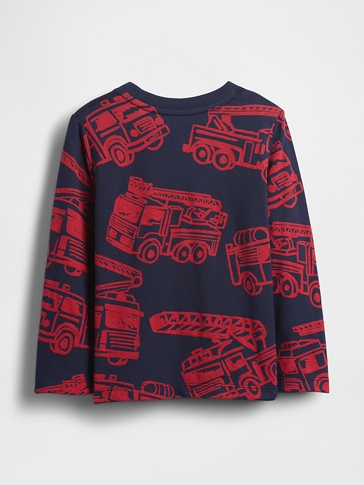 baby- und kleinkind-t-shirt mit tasche zum kombinieren