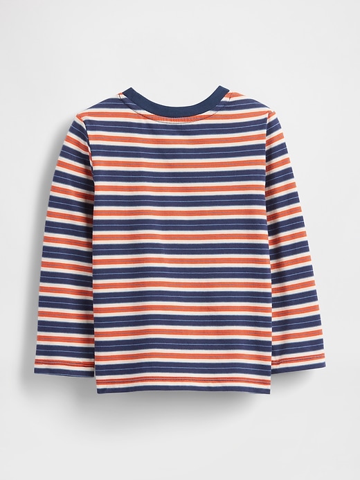 baby- und kleinkind-t-shirt mit tasche zum kombinieren