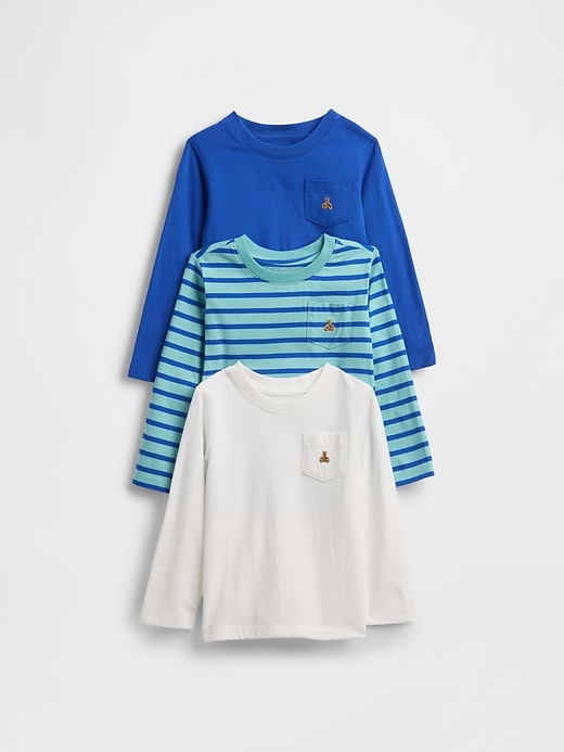 baby- und kleinkind-t-shirt mit tasche zum kombinieren