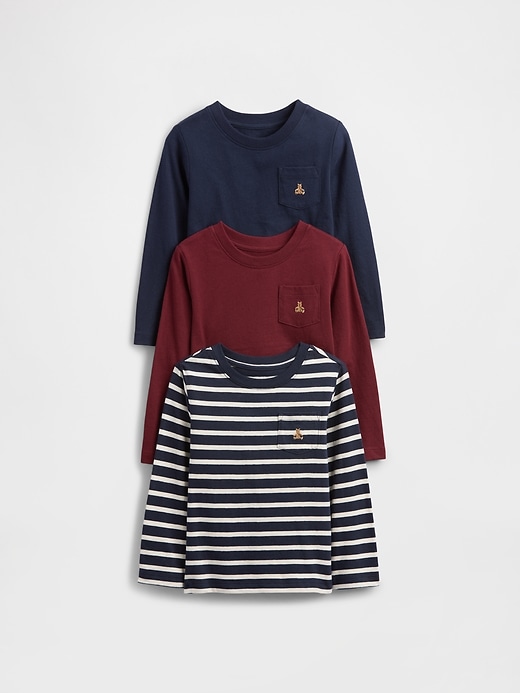 baby- und kleinkind-t-shirt mit tasche zum kombinieren