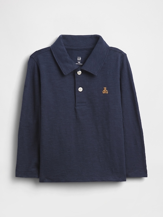 poloshirt aus bio-baumwolle für babys und kleinkinder