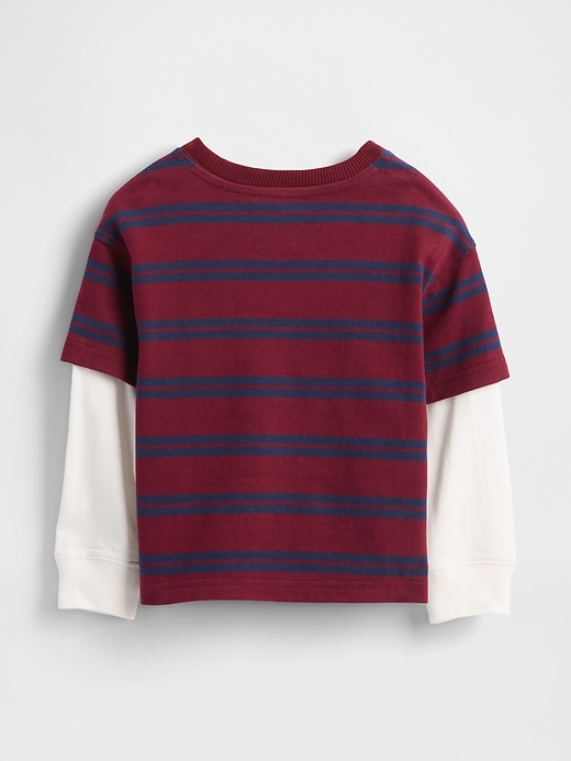 schweres 2-in-1-t-shirt für babys und kleinkinder