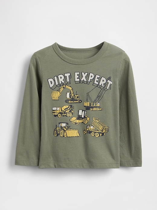 baby- und kleinkind-t-shirt mit mix-and-match-grafik