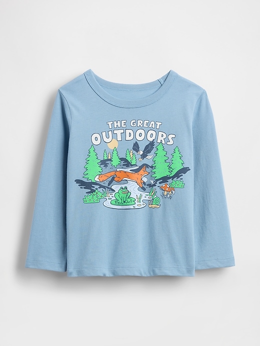 baby- und kleinkind-t-shirt mit mix-and-match-grafik