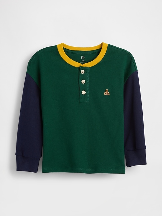 henley-shirt für babys und kleinkinder