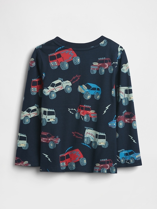 baby- und kleinkind-t-shirt mit tasche zum kombinieren