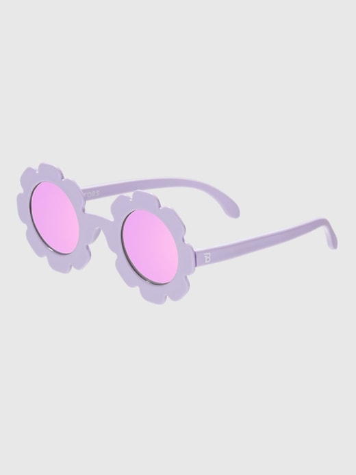 babiators polarisierte sonnenbrille mit blumenmuster für kleinkinder und kinder