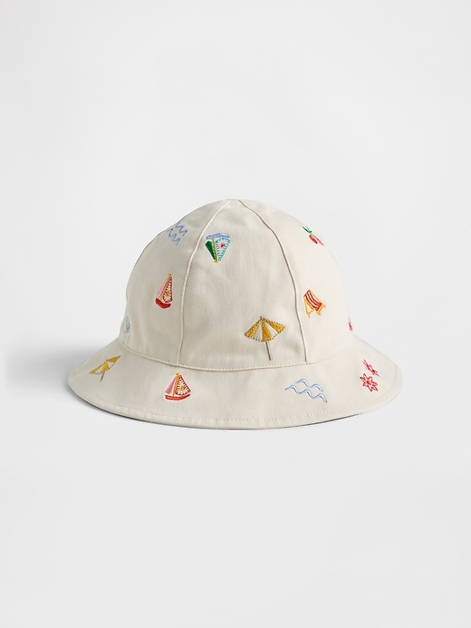 baby- und kleinkind-bucket-hat aus bio-baumwolle