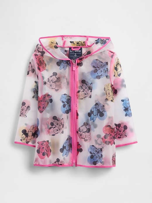 gap × disney baby- und kleinkind-regenmantel mit mickey mouse
