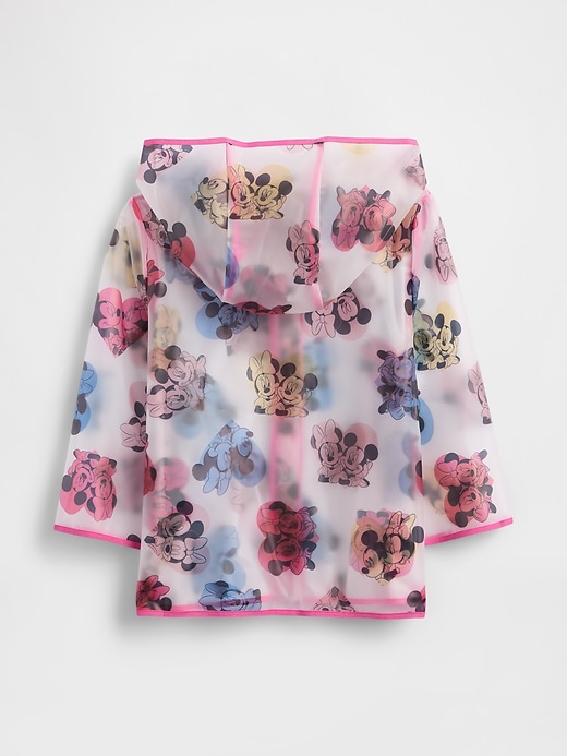 gap × disney baby- und kleinkind-regenmantel mit mickey mouse