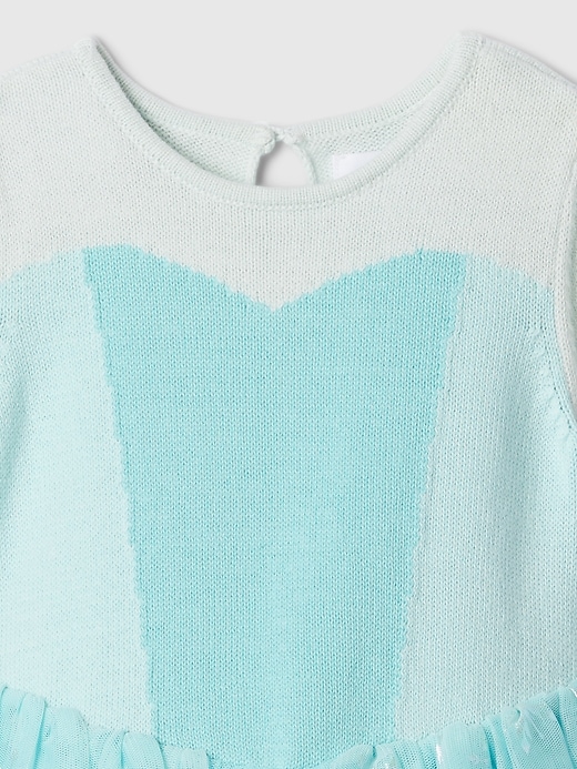 gap × disney baby- und kleinkinder-prinzessin elsa tüllkleid